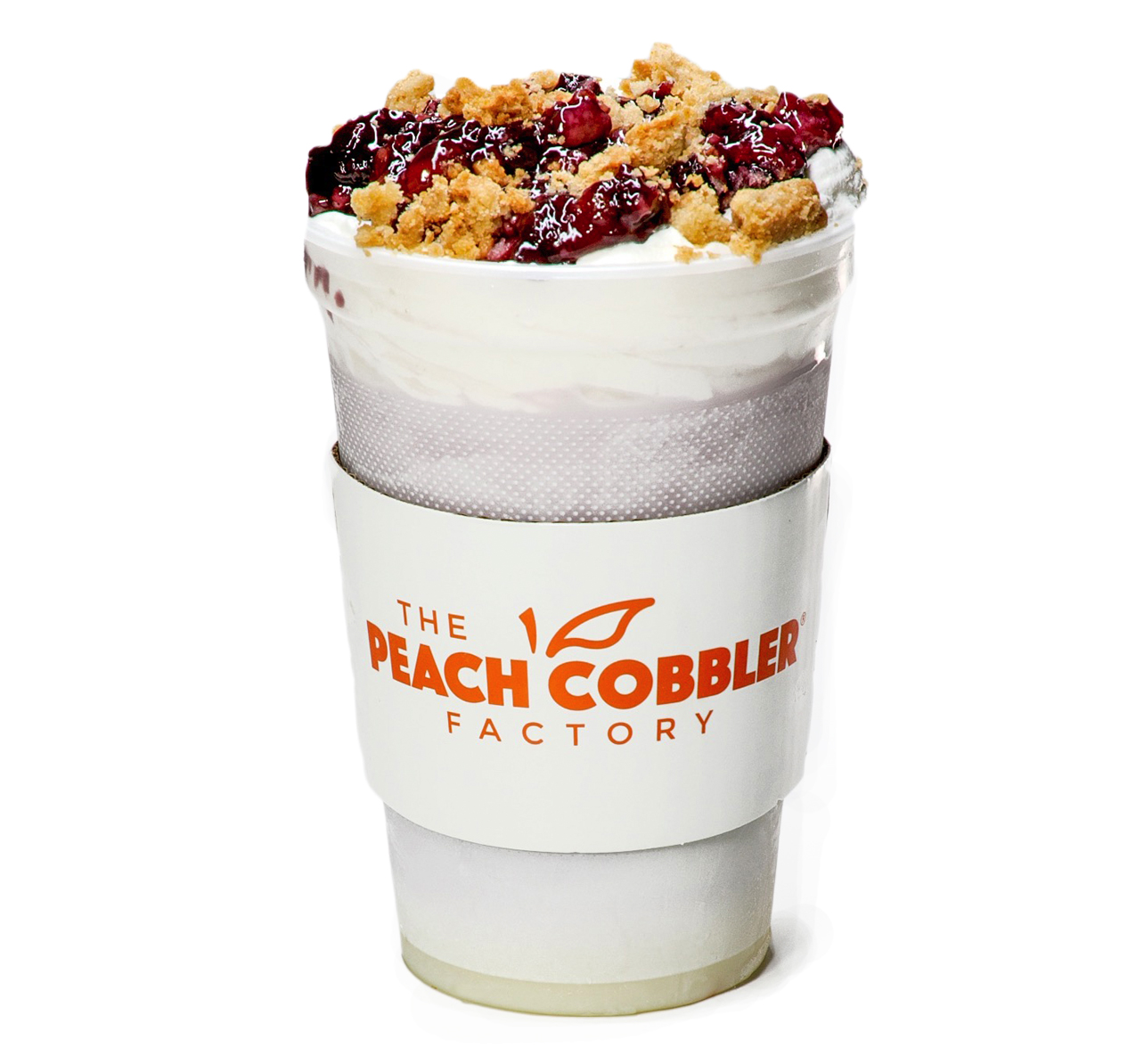 BLACKBERRY PEACH COBBLER MILKSHAKE